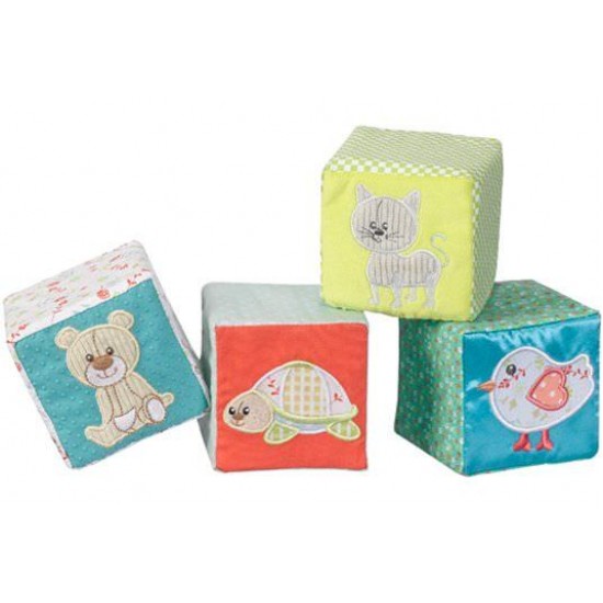 Cuburi educative din plus Vulli girafa Sophie