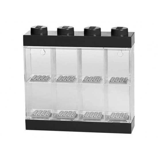 Cutie neagra pentru 8 minifigurine LEGO