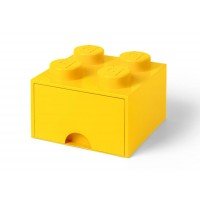 Cutie depozitare LEGO 2x2 cu sertar - Galben (40051732)