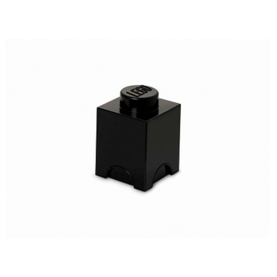 Cutie depozitare LEGO 1x1 - Negru