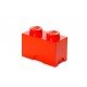 Cutie depozitare LEGO 1x2 - Rosu