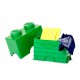 Cutie depozitare LEGO 1x2 - Verde inchis