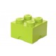 Cutie depozitare LEGO 2x2 - Verde deschis