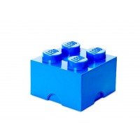 Cutie depozitare LEGO 2x2 - Albastru inchis