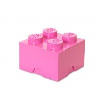 Cutie depozitare LEGO 2x2 - Roz