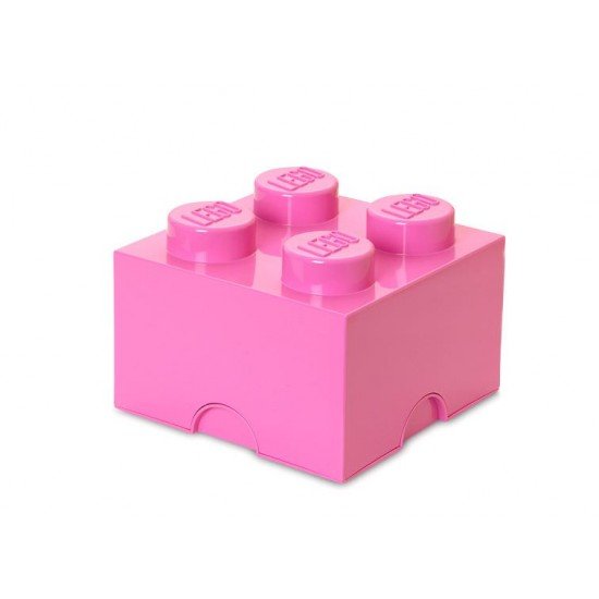 Cutie depozitare LEGO 2x2 - Roz