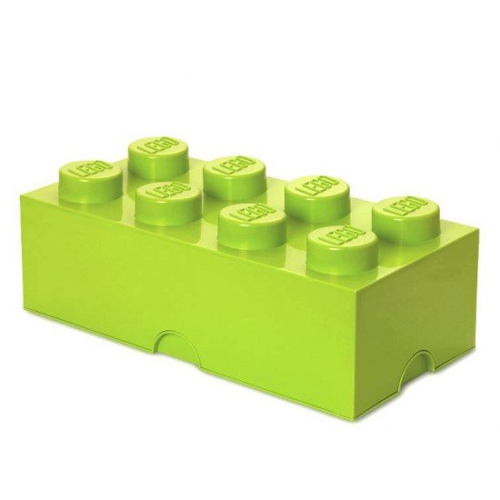 Cutie depozitare LEGO 2x4 - Verde deschis