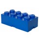 Cutie depozitare LEGO 2x4 - Albastru inchis