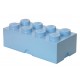 Cutie depozitare LEGO 2x4 - Albastru deschis