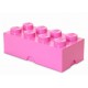 Cutie depozitare LEGO 2x4 - Roz