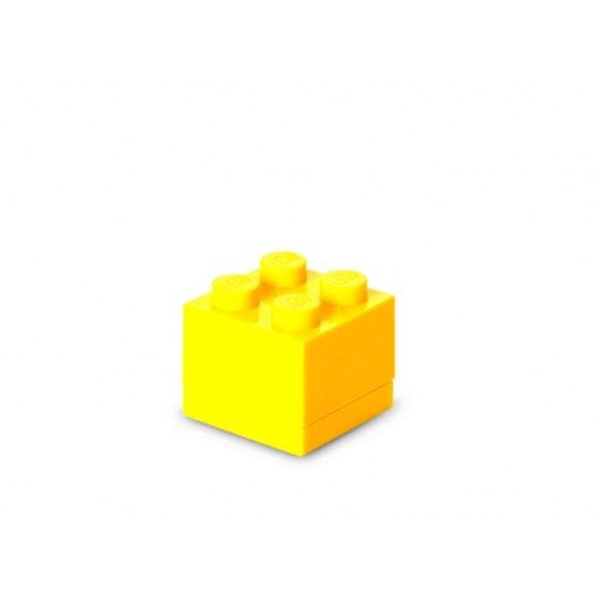 Mini cutie depozitare LEGO 2x2 - Galben