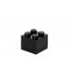 Mini cutie depozitare LEGO 2x2 - Negru