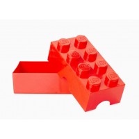 Cutie sandwich LEGO 2x4 - Rosu