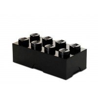 Cutie sandwich LEGO 2x4 - Negru