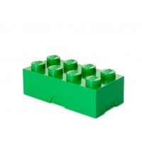 Cutie sandwich LEGO 2x4 - Verde inchis