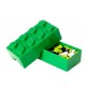 Cutie sandwich LEGO 2x4 - Verde inchis