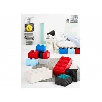 Cutie depozitare LEGO 1x1 - Negru