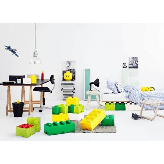 Cutie depozitare LEGO 1x1 - Galben