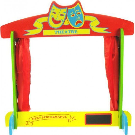 Teatru de papusi din lemn - BigJigs