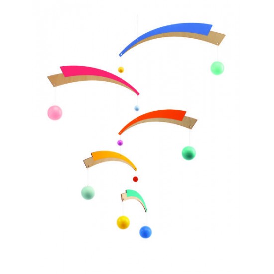 Decoratie mobila lemn Artificii Djeco