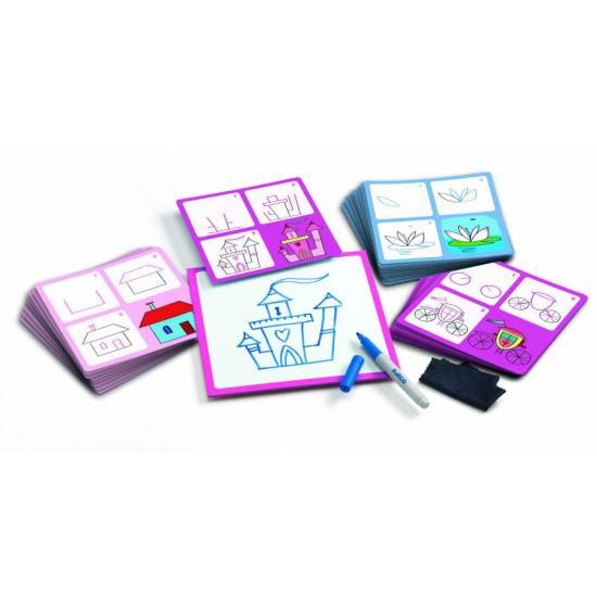 Desenează pas cu pas pentru fete