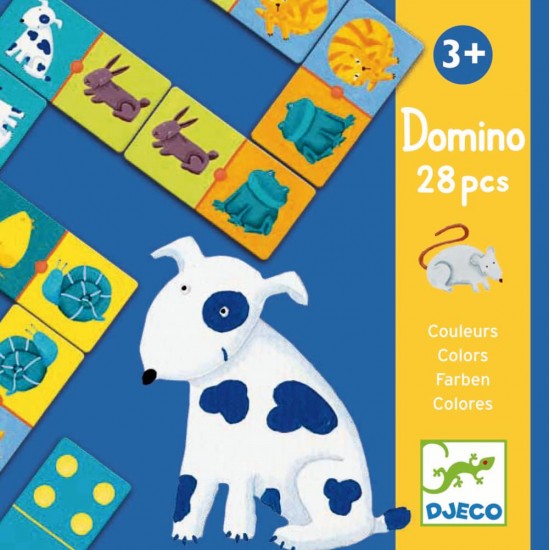 Domino animale si culori Djeco