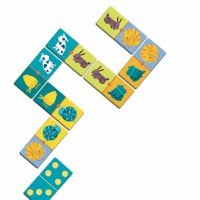 Domino animale si culori Djeco