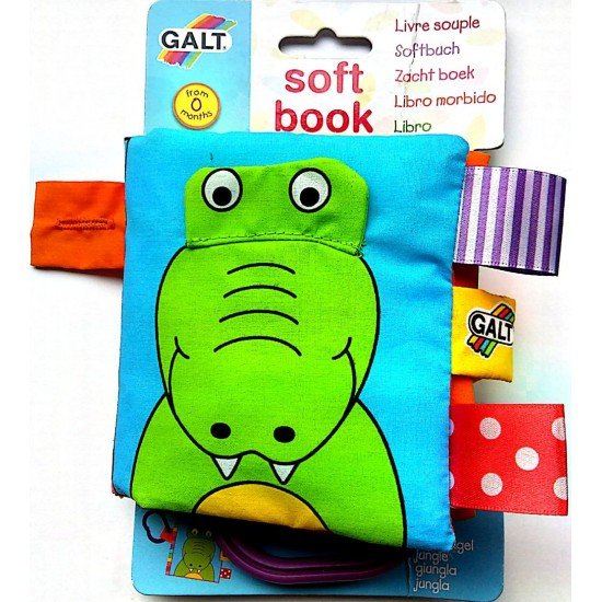 Carticica moale Jungle - Soft Book