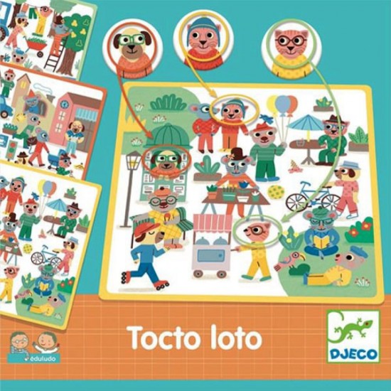 Joc de vocabular Eduludo Tocto Djeco 