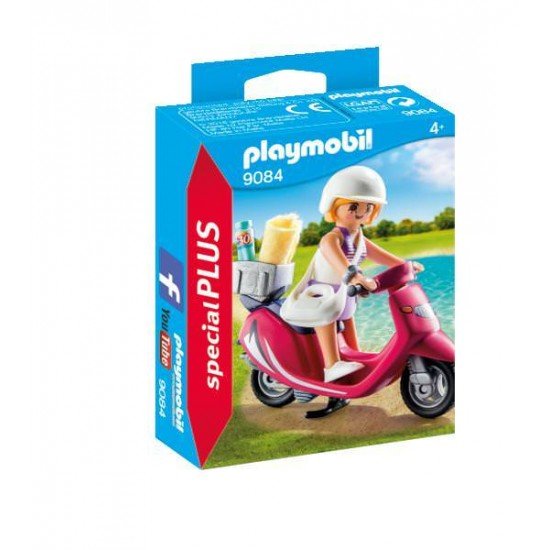 Fata cu scooter - Playmobil