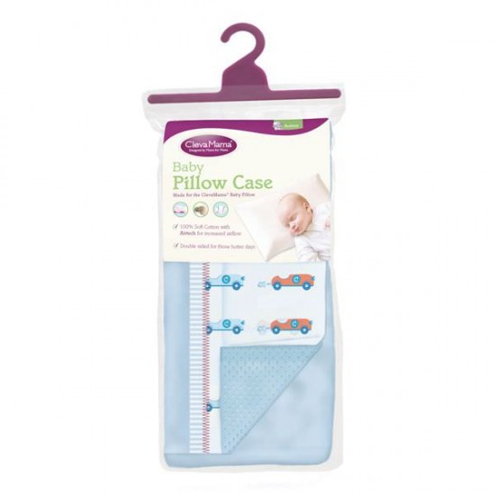 Fata de perna pentru bebelusi bleu cu imprimeu 7506 Clevamama