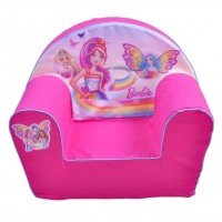 Fotoliu din burete Barbie