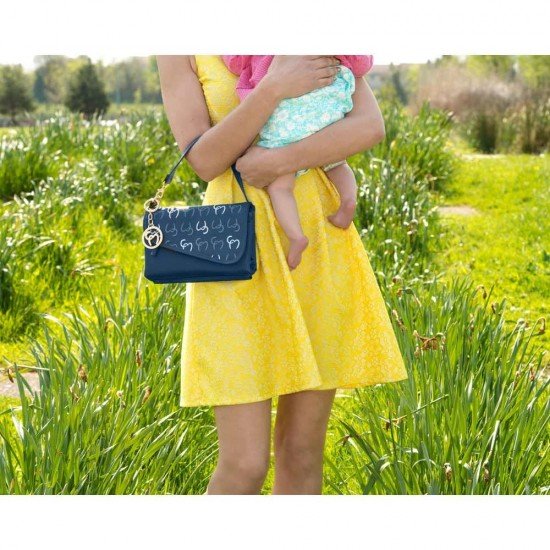 Geanta de infasat Lara Navy Clevamama