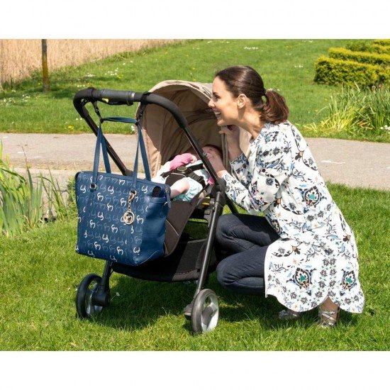 Geanta multifunctionala Hannah Navy Clevamama