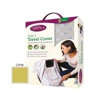 Husa de calatorie 3 in 1 lime Clevamama