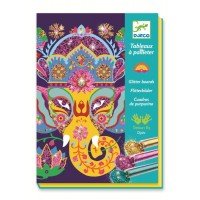 Joc creativ cu sclipici Animale