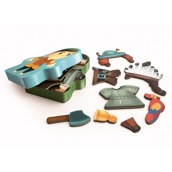 Joc cu magneti Aventuro Djeco