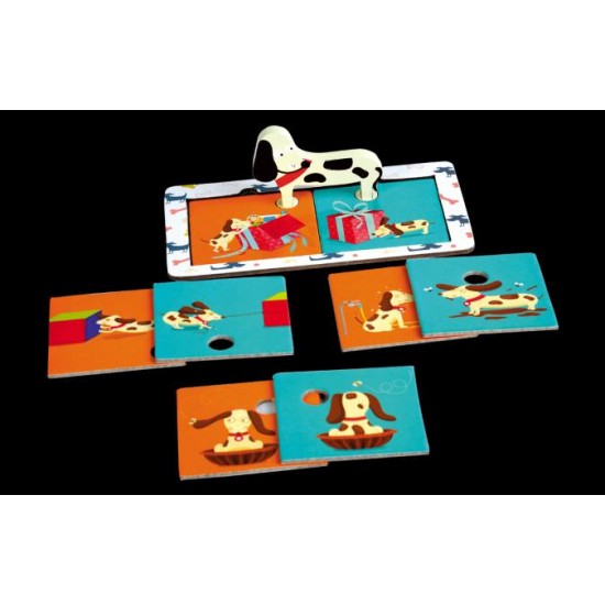 Joc de potrivire  - Catelusul istet