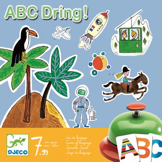 Joc de societate abecedar - ABC Dring Djeco