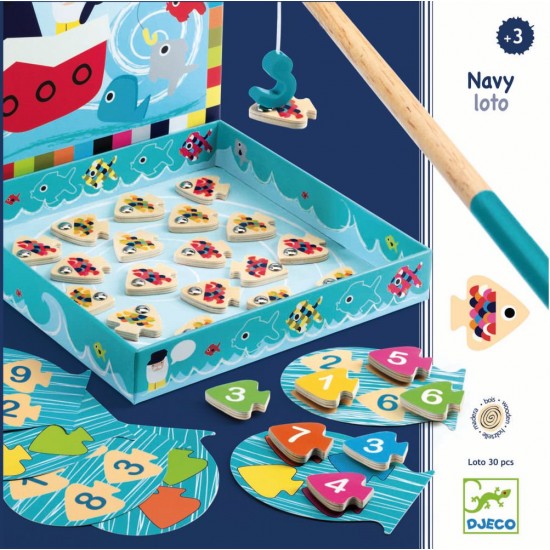 Joc educativ Navy Loto Djeco