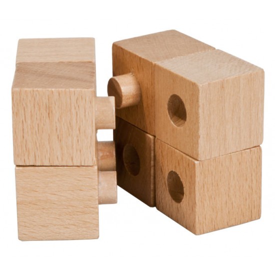 Joc logic IQ din lemn - 15