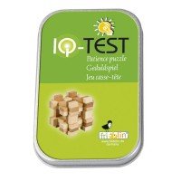 Joc logic IQ din lemn bambus in cutie metalică - 11