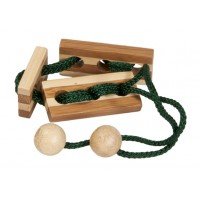 Joc logic IQ eliberează inelul in cutie metalica - 2