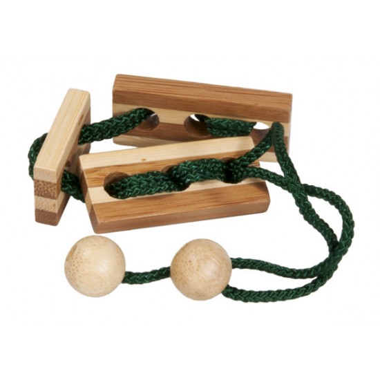 Joc logic IQ eliberează inelul in cutie metalica - 2