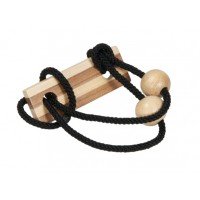 Joc logic IQ elibereaza inelul in cutie metalica - 4