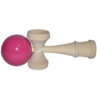 Jucarie de lemn Kendama lucioasa in cutie 