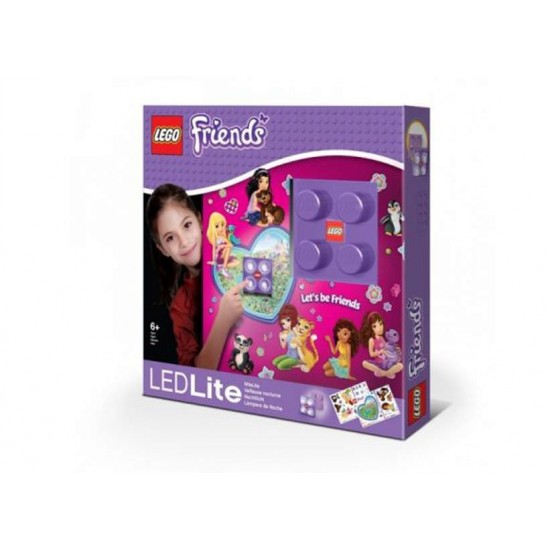 Lampa de veghe cu autocolante LEGO Friends