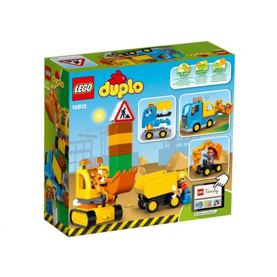LEGO DUPLO - Camion si excavator pe senile 10812