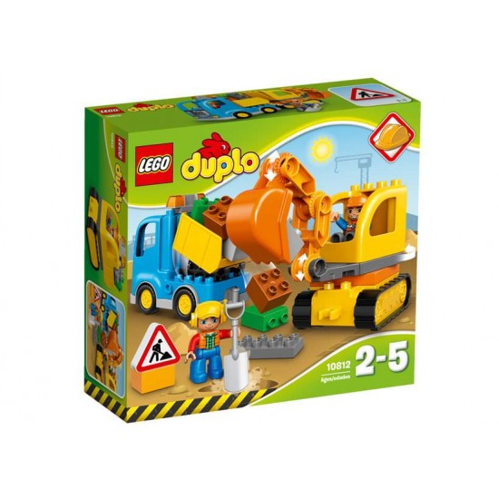 LEGO DUPLO - Camion si excavator pe senile 10812