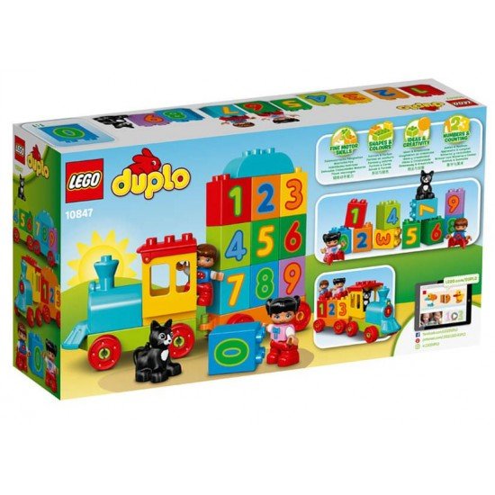 LEGO DUPLO - Trenul cu numere 10847